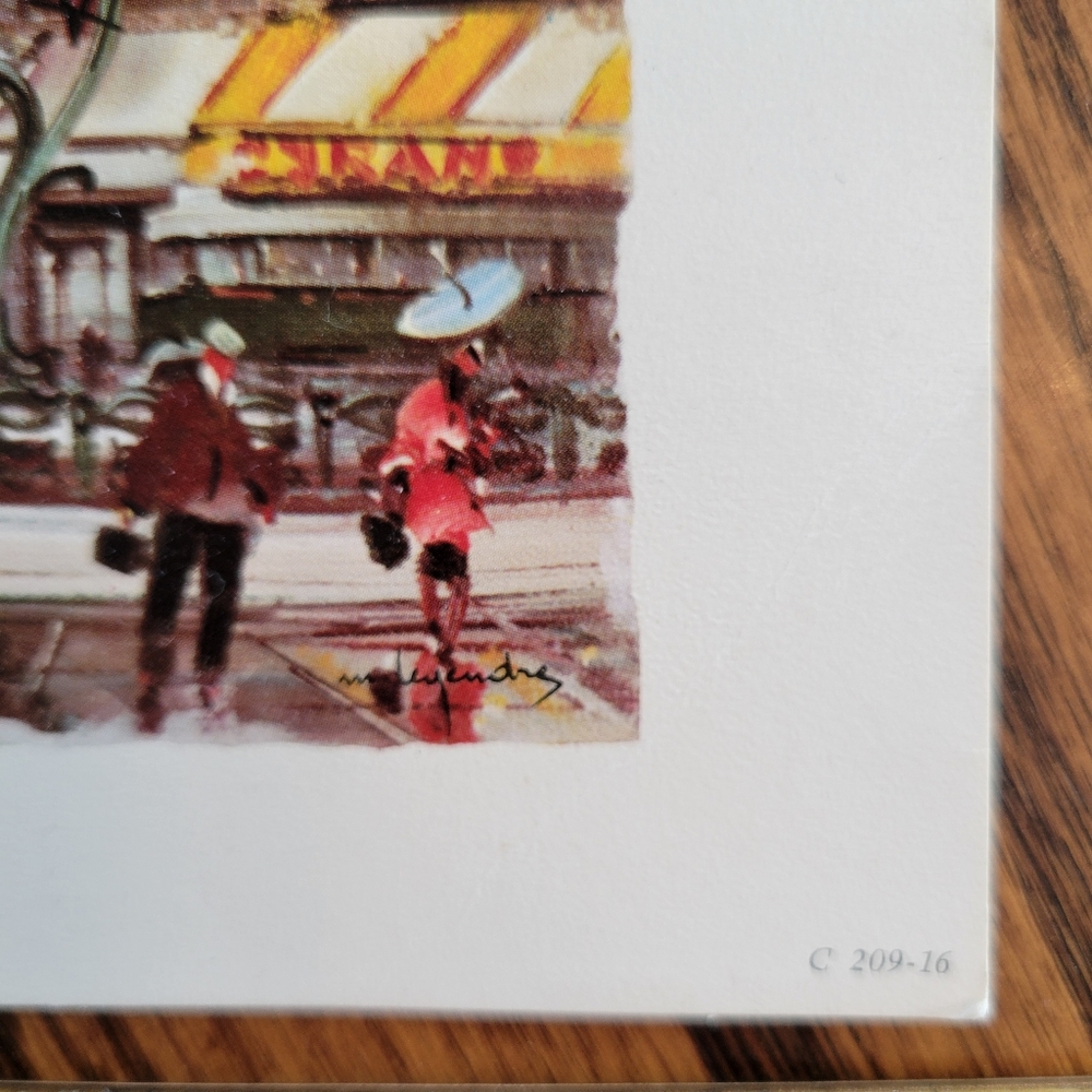 Moulin Rouge Art  Print ~ Parisian Street Scene ~ Paris ~ France ~ Colorful! - Picture 8 of 12